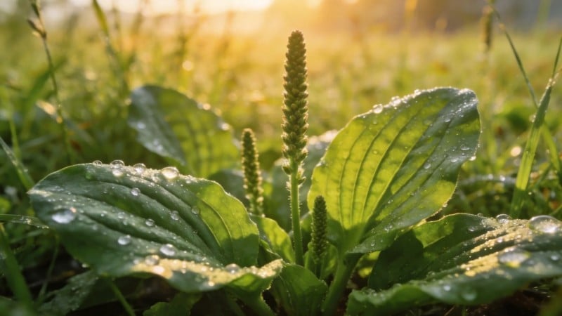 Common Ailments of Plantago major: Identifying, Treating and Preventing Diseases in Broadleaf Plantain